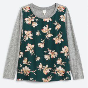 Soll Mixed Material Top by Kaileigh from Stitch Fix